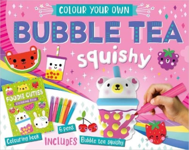 Colour Your Own Bubble Tea Squishy, Paperback / softback Book