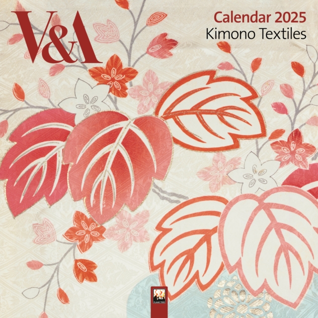 V&A: Kimono Textiles Wall Calendar 2025 (Art Calendar), Calendar Book