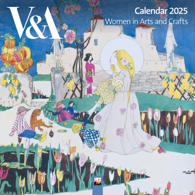V&A: Women in Arts and Crafts Wall Calendar 2025 (Art Calendar), Calendar Book
