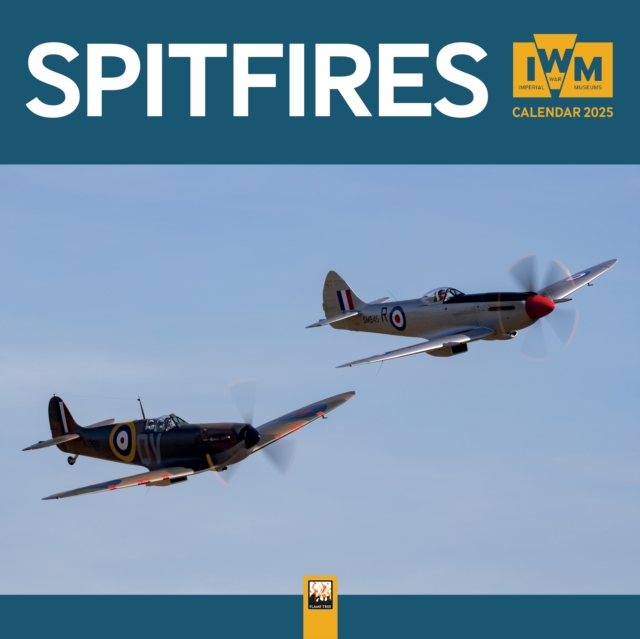 Imperial War Museums: Spitfires Wall Calendar 2025 (Art Calendar), Calendar Book