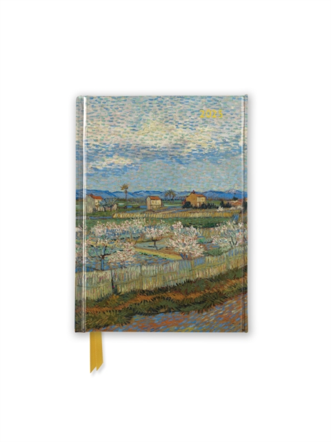 The Courtauld: Peach Trees in Blossom 2025 Luxury Pocket Diary Planner - Week to View, Diary or journal Book