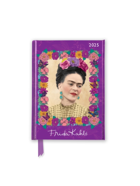 Frida Kahlo 2025 Luxury Pocket Diary Planner - Week to View, Diary or journal Book