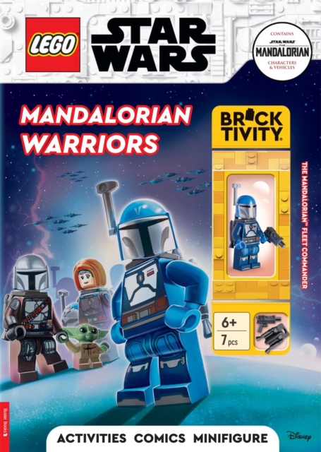 LEGO® Star Wars™: Mandalorian Warriors (with Mandalorian Fleet Commander LEGO minifigure), Paperback / softback Book