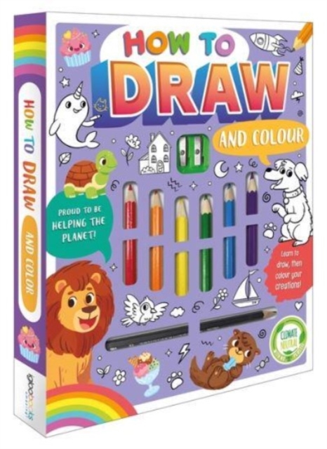 How to Draw and Colour, Paperback / softback Book