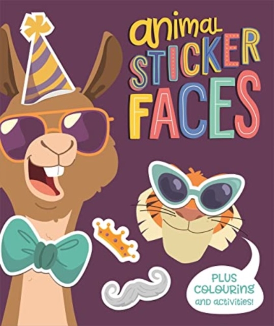 Animal Sticker Faces, Paperback / softback Book