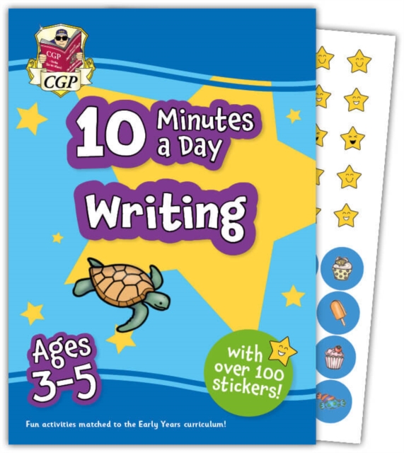 10 Minutes a Day Writing for Ages 3-5 (with reward stickers), Paperback / softback Book