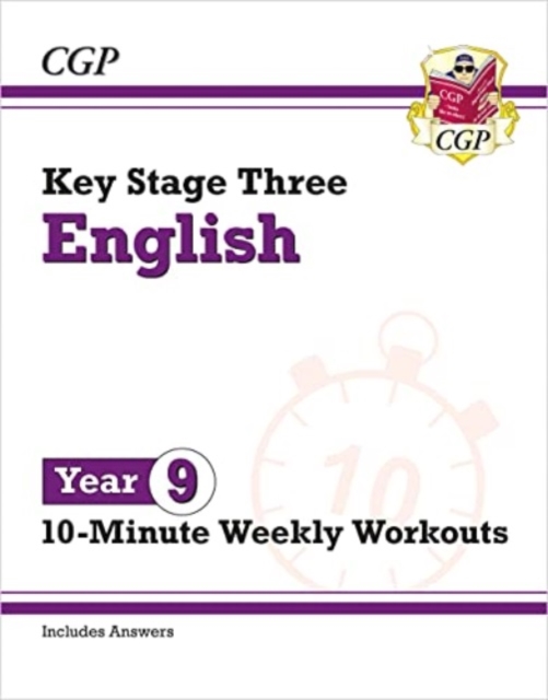 New KS3 Year 9 English 10-Minute Weekly Workouts, Paperback / softback Book