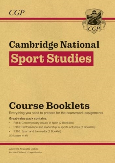 New OCR Cambridge National in Sport Studies: Course Booklets Pack (with Online Edition), Multiple-component retail product, part(s) enclose Book