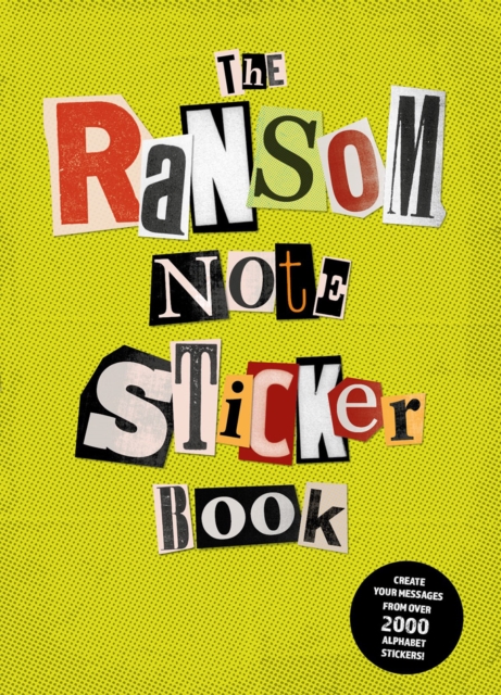 The Ransom Note Sticker Book, Paperback / softback Book