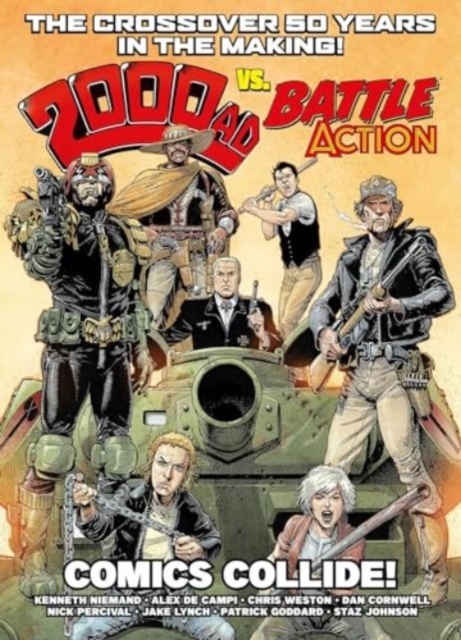 2000 AD Vs Battle Action: Comics Collide!, Paperback / softback Book