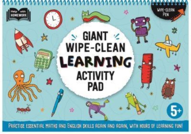 5+ Giant Wipe-Clean Learning Activity Pad, Paperback / softback Book