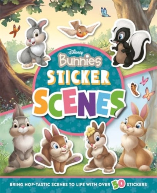 Disney Bunnies: Sticker Scenes, Paperback / softback Book