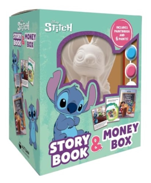 Disney Stitch: Story Book & Money Box, Paperback / softback Book