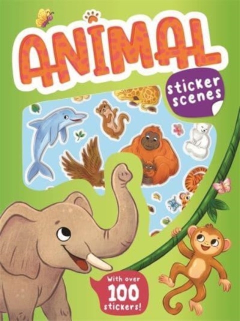 Animal Sticker Scenes, Paperback / softback Book