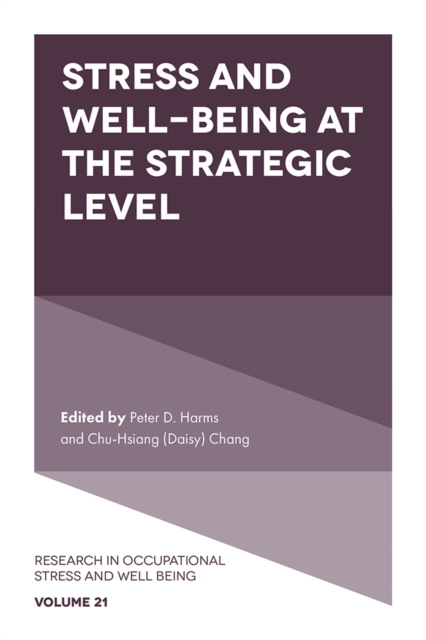 Stress and Well-Being at the Strategic Level, Hardback Book