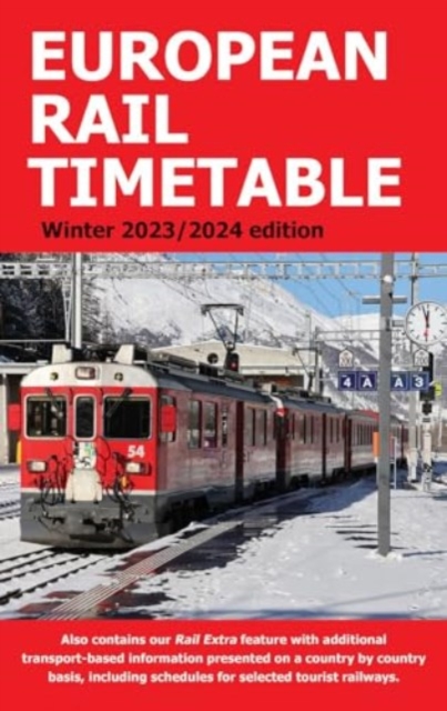European Rail Timetable Winter 2023-2024, Paperback / softback Book