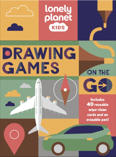 Lonely Planet Kids Drawing Games on the Go, Cards Book
