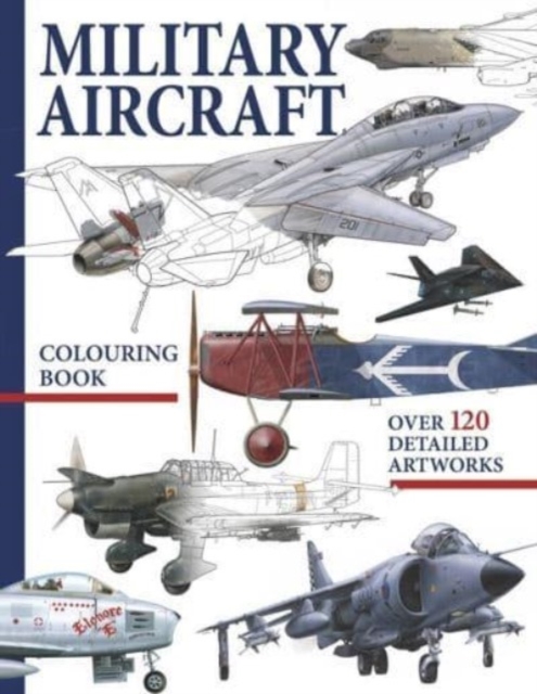 Military Aircraft Colouring Book, Paperback / softback Book