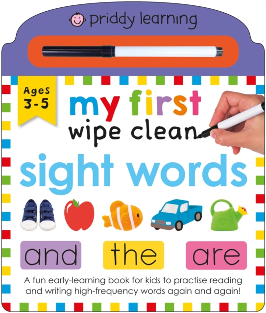 My First Wipe Clean Sight Words, Board book Book