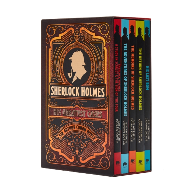 Sherlock Holmes: His Greatest Cases : 5-Book paperback boxed set, Multiple-component retail product, slip-cased Book