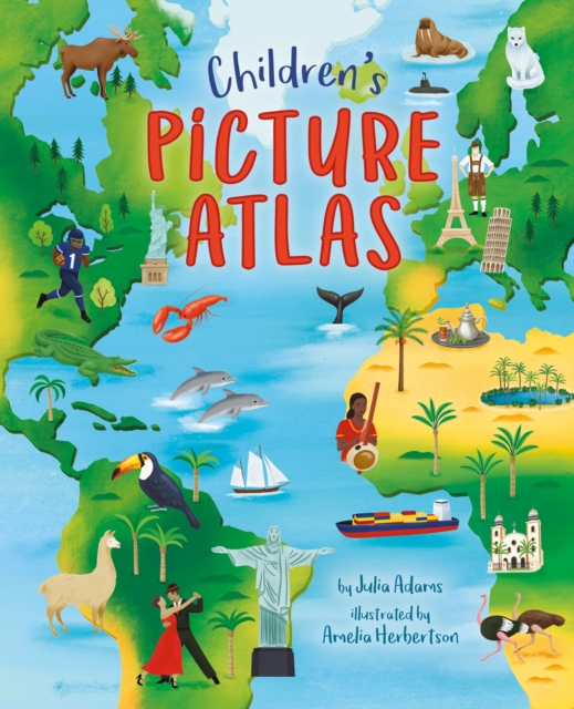 Children's Picture Atlas, Hardback Book