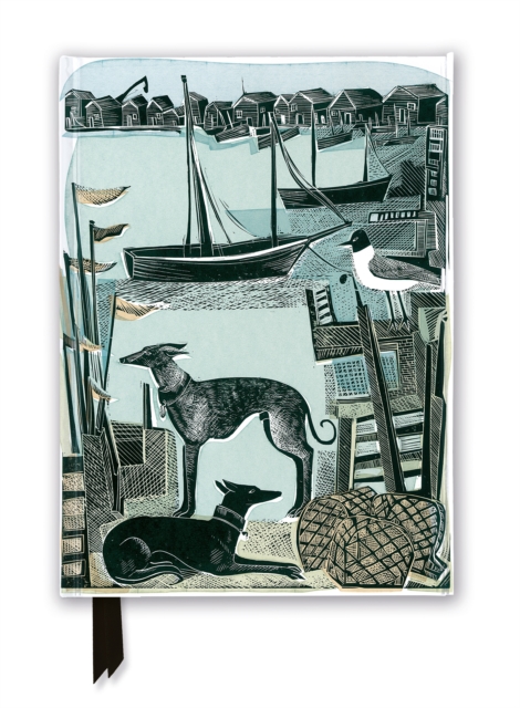 Angela Harding: Harbour Whippets (Foiled Journal), Notebook / blank book Book