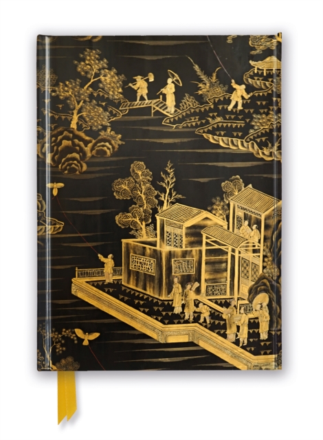 Chinese Lacquer Black & Gold Screen (Foiled Journal), Notebook / blank book Book