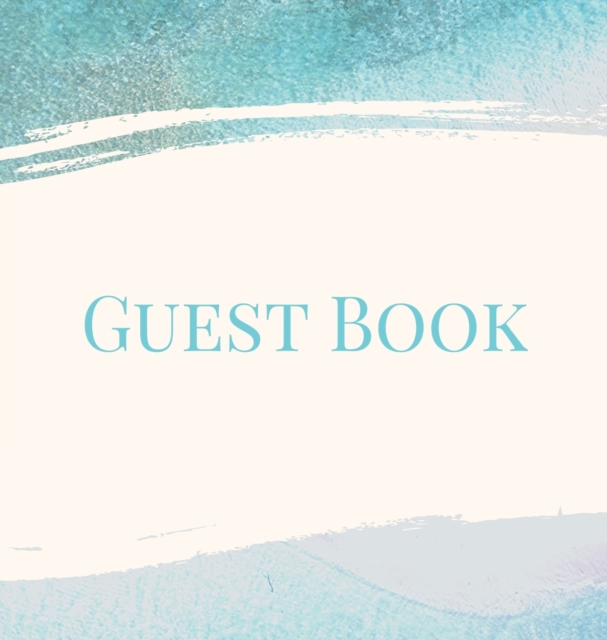 Guest Book for vacation home (hardcover), Hardback Book