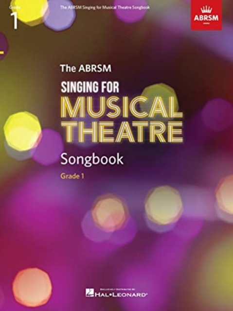 Singing for Musical Theatre Songbook Grade 1, Sheet music Book