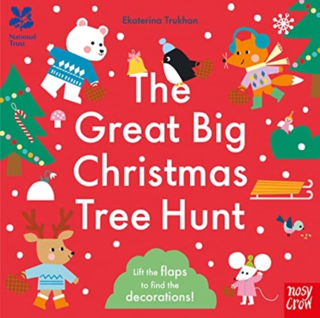 National Trust: The Great Big Christmas Tree Hunt, Board book Book
