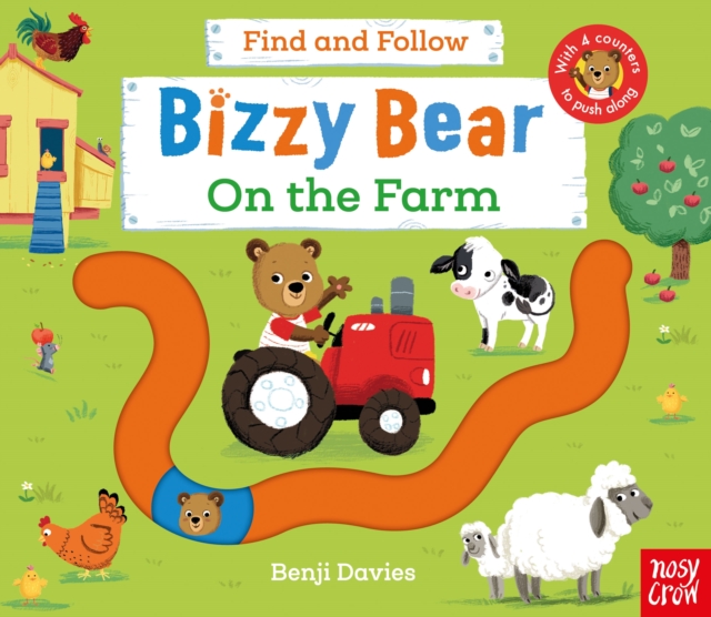 Bizzy Bear: Find and Follow On the Farm, Board book Book