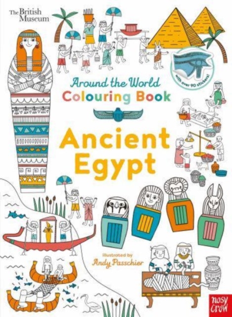 British Museum: Around the World Colouring: Ancient Egypt, Paperback / softback Book