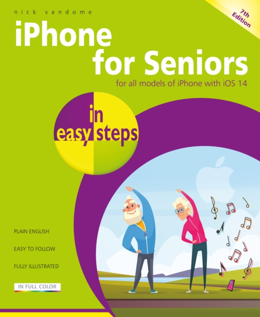 iPhone for Seniors in easy steps, 7th edition, EPUB eBook