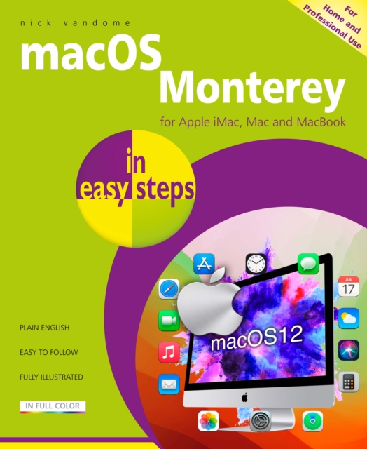 macOS Monterey in easy steps, Paperback / softback Book