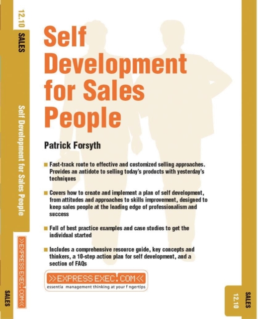 Self Development for Sales People : Sales 12.10, PDF eBook