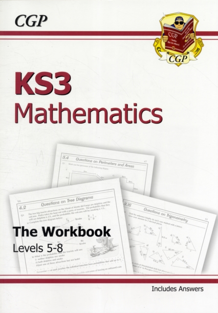 New KS3 Maths Workbook - Higher (includes answers), Paperback / softback Book