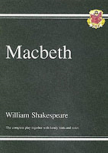 Grade 9-1 GCSE English Macbeth - The Complete Play, Paperback / softback Book
