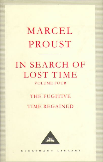 In Search Of Lost Time Volume 4, Hardback Book