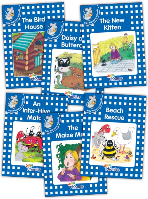 Jolly Phonics Readers, Inky & Friends, Level 4 : in Precursive Letters (British English edition), Paperback / softback Book