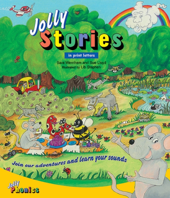 Jolly Stories : In Print Letters (American English edition), Hardback Book