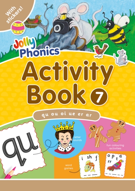 Jolly Phonics Activity Book 7 : In Precursive Letters (British English edition), Paperback / softback Book