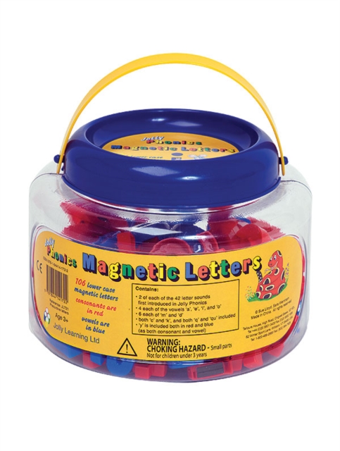 Jolly Phonics Magnetic Letters : In Precursive Letters (tub of 106), Other merchandise Book