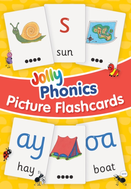 Jolly Phonics Picture Flash Cards : in Precursive Letters, Cards Book