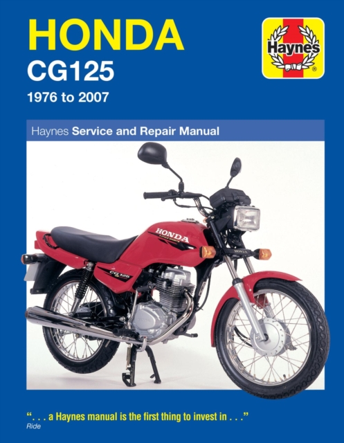 Honda CG125 (76 - 07), Paperback / softback Book