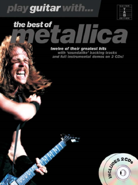 Play Guitar with... the Best of Metallica, Book Book