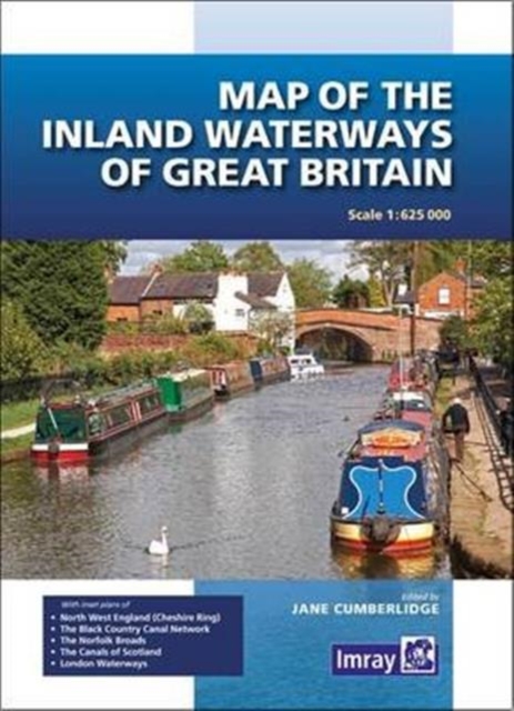 Map of the Inland Waterways of Great Britain, Paperback / softback Book