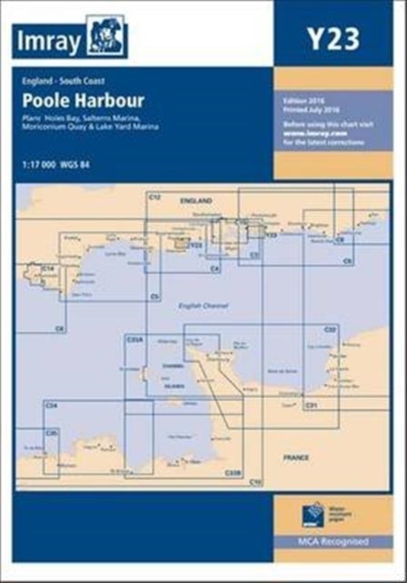 Imray Chart Y23 : Poole Harbour, Paperback / softback Book