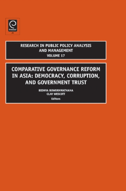 Comparative Governance Reform in Asia : Democracy, Corruption, and Government Trust, PDF eBook