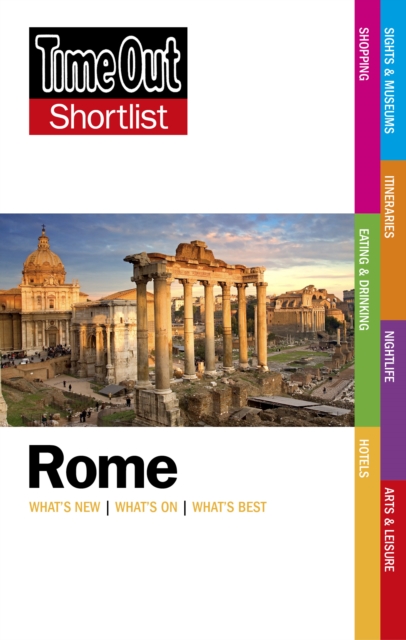 Time Out Rome Shortlist, Paperback / softback Book