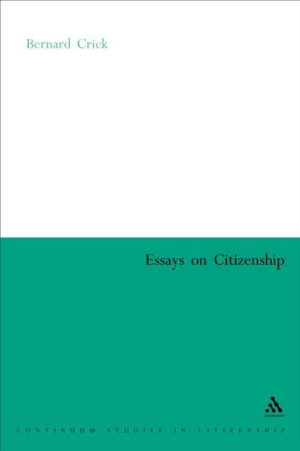 Essays on Citizenship, PDF eBook